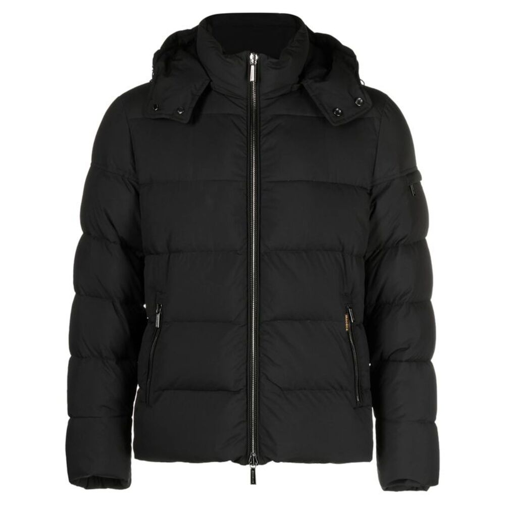Moorer Black Jackets - Padded & Down Jackets Men